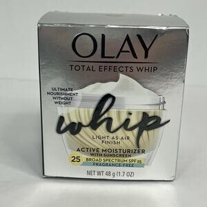 Olay Total Effect Whip Active Moisturizer Light As Air Finish 1.7 oz exp2020